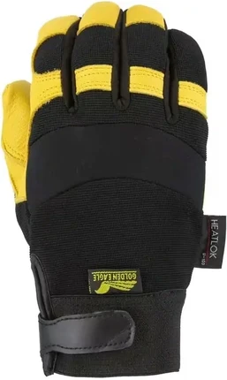 Majestic 2150H Golden Eagle Winter Lined Mechanics Gloves with Deerskin Palm
