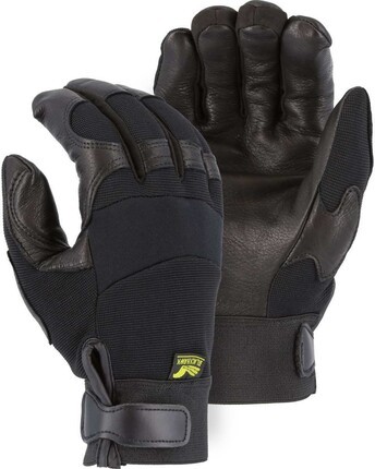 Majestic 2151H Winter Lined Mechanics Gloves - A Grade Deerskin Palm