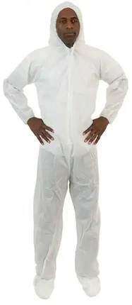 Enviroguard SMS Coveralls with Attached Hood & Boot