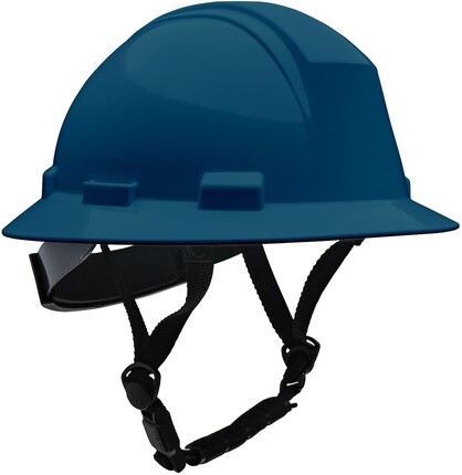 PIP Kilimanjaro ANSI Type II Full Brim Non-Vented Safety Helmets with 4-Point Chinstrap