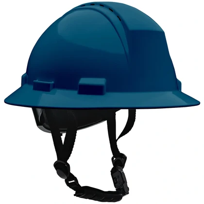 PIP Kilimanjaro Type II Full Brim Hard Hat with with 4-Point Textile Suspension and Vented Wheel ...