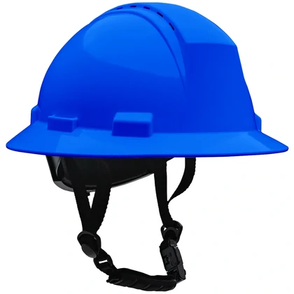 PIP Kilimanjaro Type II Full Brim Hard Hat with with 4-Point Textile Suspension and Vented Wheel ...