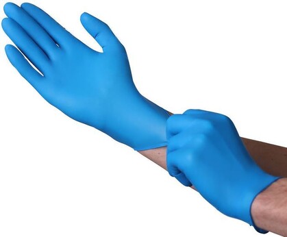 Vanguard 4 Mil Nitrile Powder Free Gloves