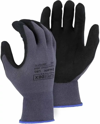 Majestic 3228 SuperDex Micro Foam Nitrile Palm Coated Gloves on Nylon Shell