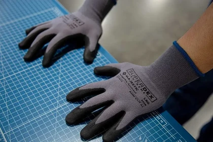 Majestic 3228 SuperDex Micro Foam Nitrile Palm Coated Gloves on Nylon Shell
