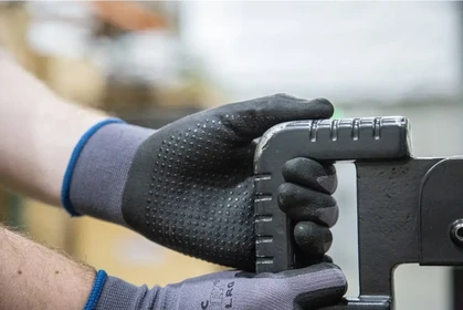 Majestic 3228D SuperDex Micro Foam Nitrile Palm Coated Gloves on Nylon Shell