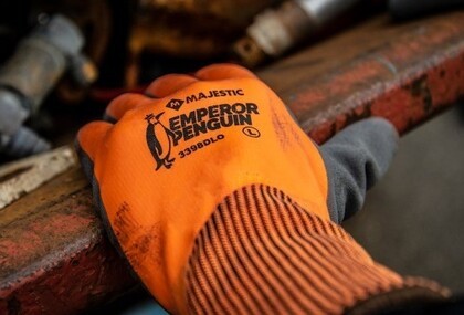 Majestic 3398DLO Emperor Penguin Winter  Gloves with Sandy Latex Palm