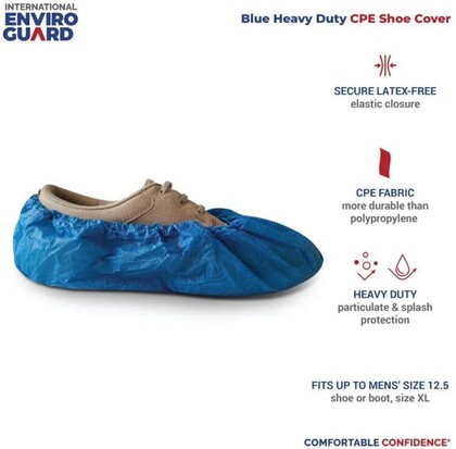 Enviroguard Heavy Duty PE Shoe Covers