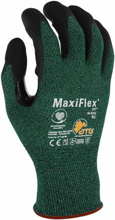 PIP MaxiFlex 34-8743 Micro-Foam Nitrile Coated Gloves - Cut Level A2
