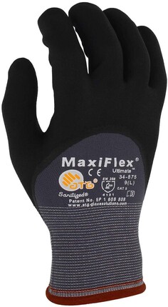 PIP MaxiFlex Ultimate 34-875 Seamless Knit 3/4 Dipped Gloves - Cut Level A3