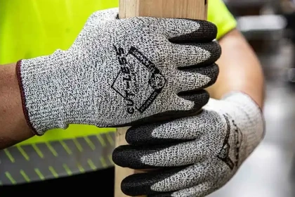 Majestic 35-1305 Cut-Less Korplex 13 Gauge Gloves with PU Palm - Cut Level A2