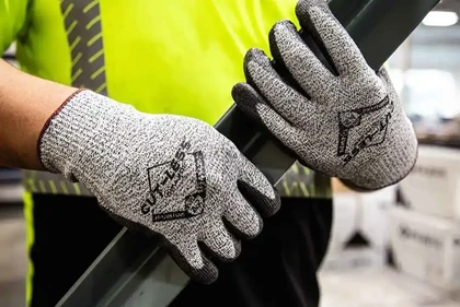 Majestic 35-1305 Cut-Less Korplex 13 Gauge Gloves with PU Palm - Cut Level A2