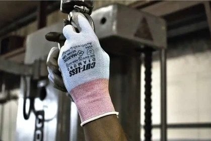 Majestic 37-1300 Cut-Less 18 Gauge Dyneema Glove with PU Palm - Cut Level A2