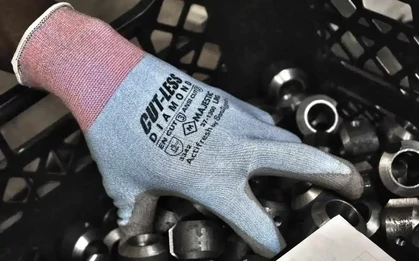 Majestic 37-1300 Cut-Less 18 Gauge Dyneema Glove with PU Palm - Cut Level A2