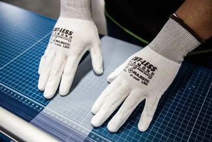 Majestic 37-3435 Dyneema White Gloves - Cut Level A3