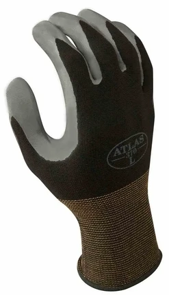 Showa Atlas 370 Black Nitrile Gloves - 4 Pair Pack