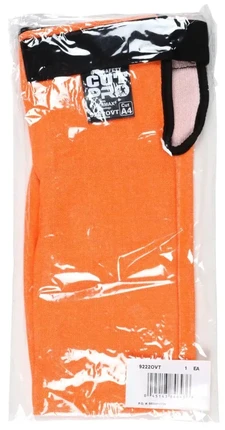 MCR Safety HyperMax Hi Vis CutPro Sleeves - Adjustable Hook and Loop Bicep - Cut Level A5