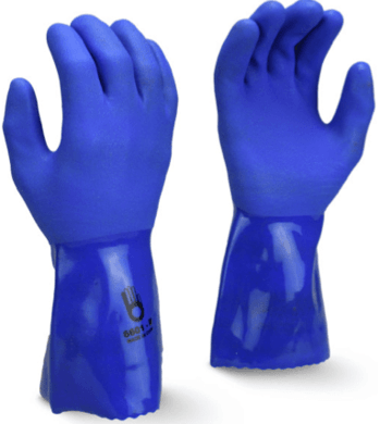 Bellingham 6601 Triple-Dipped 12″ PVC/Nitrile Gauntlet Gloves