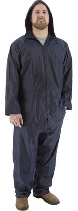 Majestic Hi Vis 2-Piece Waterproof Rain Suit with Hood
