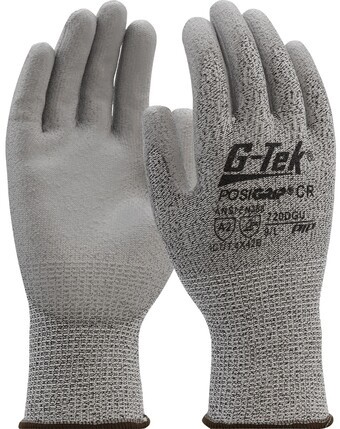 PIP 720DGU G-Tek PosiGrip PolyKor Blended Gloves - ANSI Cut Level A2