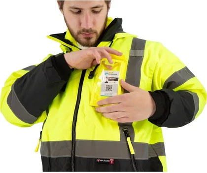 Majestic 8 in 1 Hi Vis Waterproof Jacket - ANSI 3, R