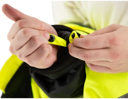 Majestic 8 in 1 Hi Vis Waterproof Jacket - ANSI 3, R
