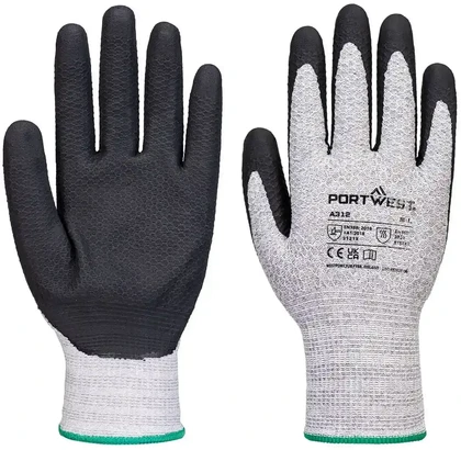 Portwest A312 Grip 13 Gauge Nitrile Diamond Knit Gloves