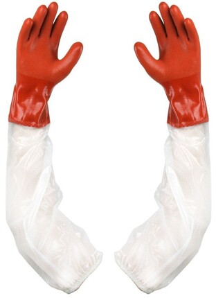 Showa Atlas 640 Long Sleeve Double Dipped PVC Gloves