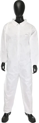 West Chester 5 Layer SMS Coveralls with Elastic Cuffs