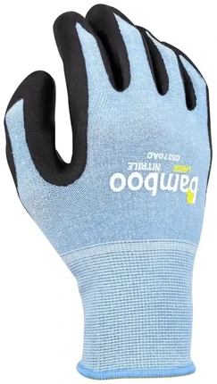 Bellingham C5370AC Bamboo Gardener Nitrile Palm Gloves - Assorted Colors