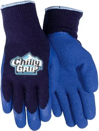 Chilly Grip Original A311 Blue Heavy Duty Gloves
