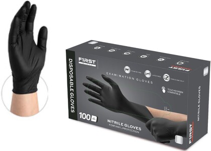 First Glove Core 3.5 Mil Nitrile Exam Powder Free Gloves