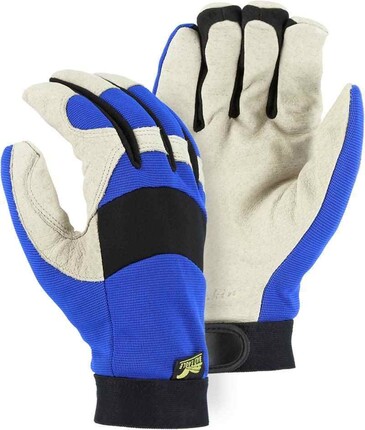 Majestic 2152TW Bald Eagle Waterproof Winter Lined Mechanics Gloves with Pigskin Palm
