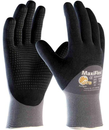 PIP MaxiFlex Endurance 34-845 Micro-Foam Nitrile 3/4 Dipped Gloves