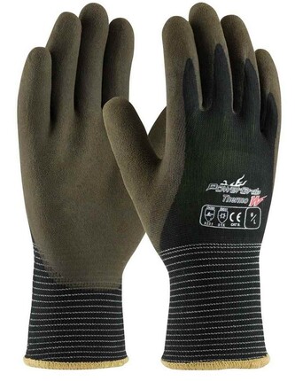 PIP Powergrab 41-1430 Thermo Seamless Knit Nylon Gloves with Warm Acrylic Liner