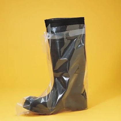 Keystone Polyethylene Sani-Boot Covers with Perforated Ties