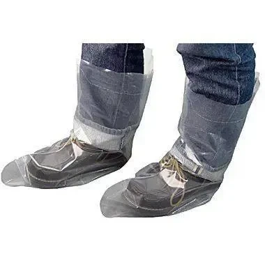 Keystone Polyethylene Sani-Boot Covers with Perforated Ties