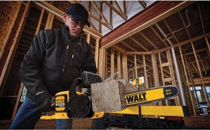 DeWalt DCHJ060ABB Black Heated Soft Shell Work Jacket - Battery Not Included