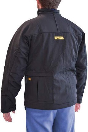 DeWalt DCHJ060ABB Black Heated Soft Shell Work Jacket - Battery Not Included