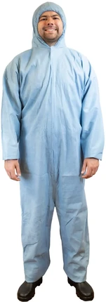 Nova-Guard Fire Resistant Coveralls with Attached Hood, Elastic Wrist & Ankles