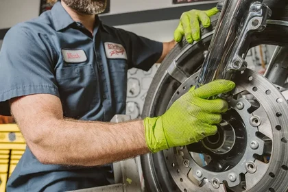 First Glove Diamond Grip Heavy Duty 8 Mil Nitrile Powder Free Gloves