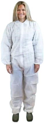 Nova-Plus Heavy Polypropylene Coveralls with Elastic Wrist & Ankles