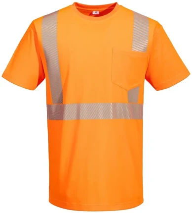 Portwest Hi Vis Segmented Tape Lightweight T-Shirt