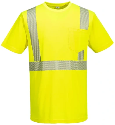 Portwest Hi Vis Segmented Tape Lightweight T-Shirt