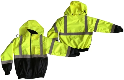 Seattle Glove Hi Vis Two in One Bomber Jacket - Class 3