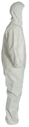 Seattle Glove ProShield Microporous Coveralls with Respirator-Fit Hood, Elastic wrists and Ankles