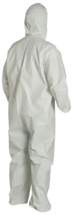 Seattle Glove ProShield Microporous Coveralls with Respirator-Fit Hood, Elastic wrists and Ankles