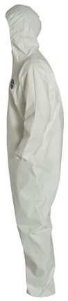 Seattle Glove ProShield Microporous Coveralls with Respirator-Fit Hood, Elastic wrists and Ankles