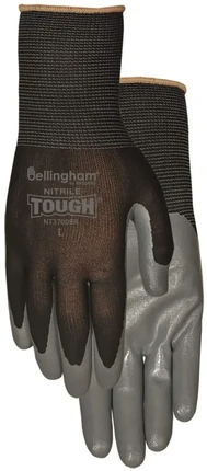 Bellingham NT3700BK Nitrile TOUGH Gloves