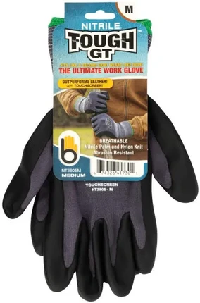Bellingham NT3805 Nitrile Tough GT Nitrile Palm  Touchscreen Gloves